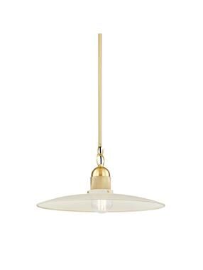 Mitzi/ Hudson Valley Leanna Pendant Light Brass 18” Modern Farmhouse